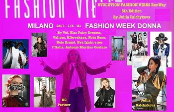 MILANO FASHON WEEK DONNA 2021: 5th ED “FASHION VIBES EVOLUTION”, Juliia Palchykova