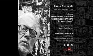 Paolo Guzzanti Solo Contemporary Art Exhibit