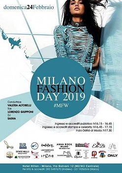 Si svolgerà Domenica 24 Febbraio il  Milano Fashion Day 2019