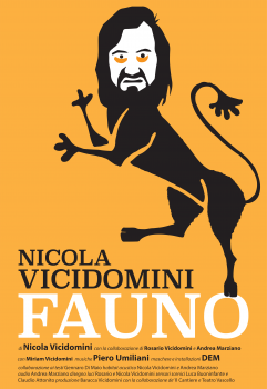 Il Fauno di Vicidomini in prima nazionale al Teatro Vascello di Roma