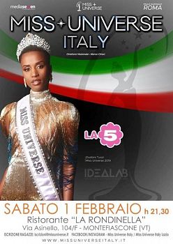 MONTEFIASCONE: MISS UNIVERSE ITALY, RICORDANDO MISS E MISTER CAPODANNO 2020