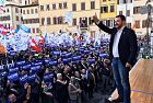 FIRENZE : MATTEO SALVINI MANIFESTA PER IL “NO” A FIRENZE, LA CITTA’ DEL PREMIER.