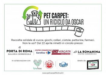 Animali. Arriva "Pet Carpet: un riciclo da Oscar".