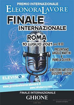 FINALE INTERNAZIONALE PREMIO ELEONORA LAVORE 2021 A ROMA