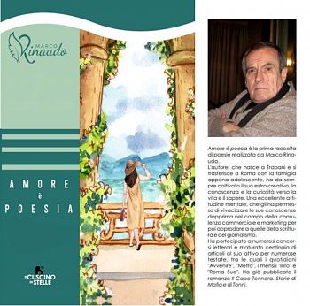 Libro "Amore è poesia" di Marco Rinaudo 18/03/24 h 18 Teatro delle Muse