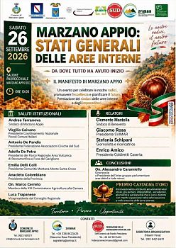 SVIMAR: LE AREE INTERNE AL CENTRO. MARZANO APPIO CAPITALE DEL DIBATTITO