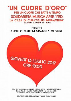 "UN CUORE D'ORO " ROMA - 13 LUGLIO 2017 ORE 18