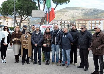 Commemorazione dei Martiri delle Foibe a Fondi in provincia di Latina.