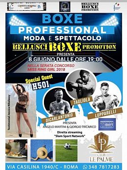 “LA BELLUSCI BOXE PROMOTION  PRESENTA  I TALENTI DELLA BOXE “